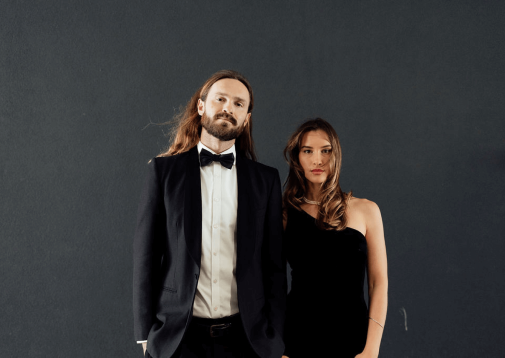 Event Entertainers Piano Vocal Duo Silk Pyjamas